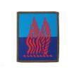 Picture of TRF - 1st Aviation Brigade - Red Wings on light blue - dark blue halves with olive overlocking - Pack of 5