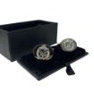 Picture of The Army Air Corps Cufflinks - Mounted - Silver Plate - Tudor Crown