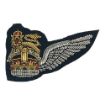 Picture of The Army Air Corps Rearcrew 1/2 Wing Badge for No1 Dress - Tudor Crown