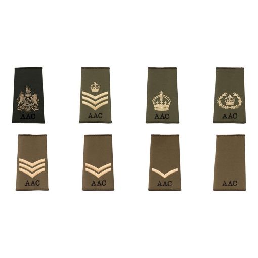Picture of Army Air Corps Other Ranks & NCO Rank Slides