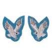 Picture of AAC - Mess Dress Eagle Lapel Badges - 2.5cm x 3.5cm - Pairs 