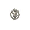 Picture of The Army Air Corps Beret Badge - O/R's - Brass with Nickel Silver Plate - Tudor Crown