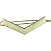 Picture of Brass Chevron with Shanks - Lance Corporal