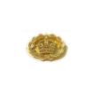 Picture of Regimental Quartermaster Sergeant - Brass Rank Badge - Back Plate & Shanks - Tudor Crown