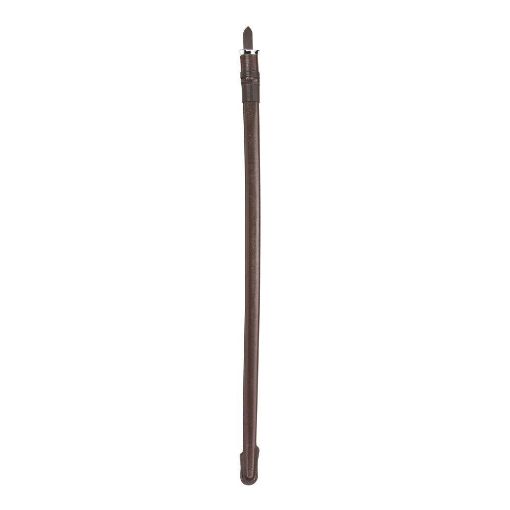 Picture of Scabbard RLC, AAC, QOGLR , Kings Troop-  Brown leather hand stitched scabbard Strap - ( Without Rings)  