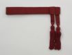 Picture of Officers' Crimson Silk Waist Sash - One Size Velcro Adjustment fits up to 45" Waist
